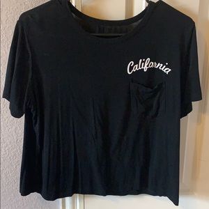 california cropped tee ♾